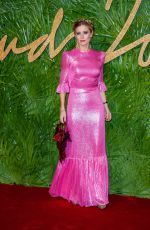 LAURA BAILEY at British Fashion Awards 2017 in London 12/04/2017