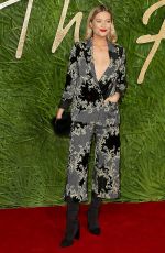 LAURA WHITMORE at British Fashion Awards 2017 in London 12/04/2017