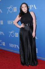 LAUREN ASH at HFPA 75th Anniversary Celebration and NBC Golden Globe Special Screening in Hollywood 12/08/2017