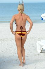 LAUREN HUBBARD in Bikini at a Beach in Miami 12/20/2017