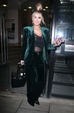 LAUREN POPE and CHLOE SIMS Out in London 12/07/2017