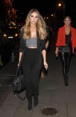 LAUREN POPE Arrives at Dean Hotel in Dublin 12/05/2017