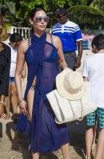 LAUREN SILVERMAN in Bikini at a Beach in Barbados 12/24/2017