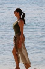 LAUREN SILVERMAN in Swimsuit at a Beach in Barbados 12/07/2017