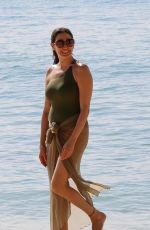 LAUREN SILVERMAN in Swimsuit at a Beach in Barbados 12/07/2017