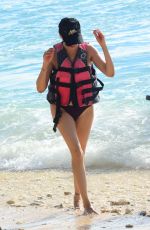 LAUREN SILVERMAN on the Jet Ski Ride in Barbados 12/20/2017