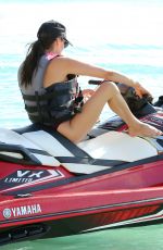 LAUREN SILVERMAN on the Jet Ski Ride in Barbados 12/20/2017