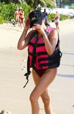 LAUREN SILVERMAN on the Jet Ski Ride in Barbados 12/20/2017