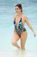 LAURYN GOODMAN in Swimsuit at a Beac in Cape Verde 12/28/2017