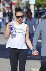 LEA MICHELE and Zandy Reich Out in Los Angeles 12/11/2017