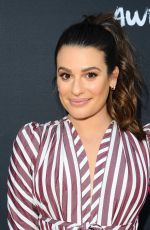 LEA MICHELE at Teen Female Athletes Benefits of Staying in Sport in Santa Monica 12/04/2017