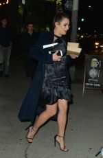 LEA MICHELE at Terroni Restaurant in Los Angeles 12/06/2017