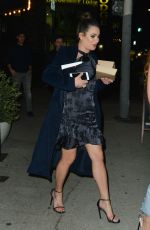 LEA MICHELE at Terroni Restaurant in Los Angeles 12/06/2017