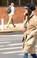 LEA MICHELE Out for Lunch in New York 12/18/2017