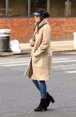 LEA MICHELE Out for Lunch in New York 12/18/2017