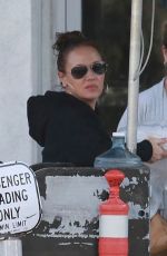 LEAH REMINI Out for Lunch in Studo City 12/30/2017