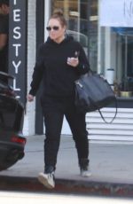 LEAH REMINI Out for Lunch in Studo City 12/30/2017
