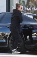 LEAH REMINI Out for Lunch in Studo City 12/30/2017