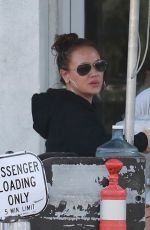 LEAH REMINI Out for Lunch in Studo City 12/30/2017
