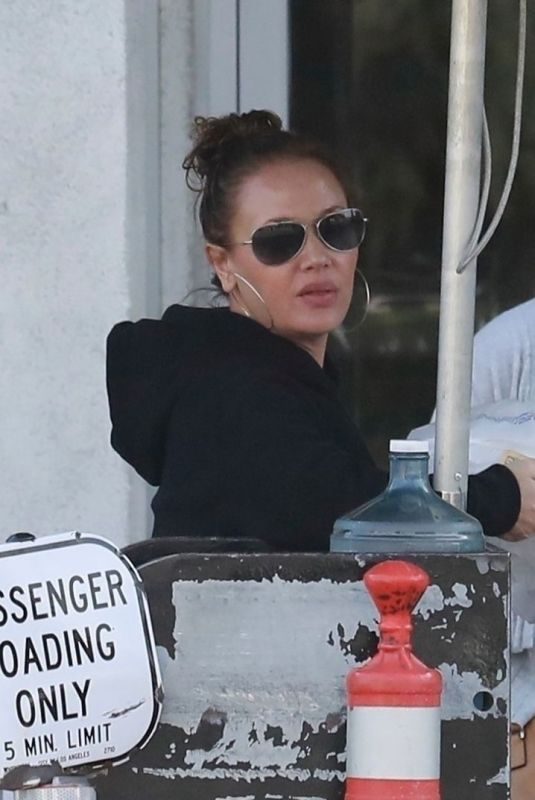 LEAH REMINI Out for Lunch in Studo City 12/30/2017