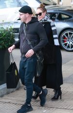 LEAH REMINI Shopping at Barneys New York in Beverly HIlls 12/23/2017