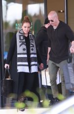 LEAH REMINI Shopping at Barneys New York in Beverly HIlls 12/23/2017