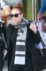 LEAH REMINI Shopping at Barneys New York in Beverly HIlls 12/23/2017