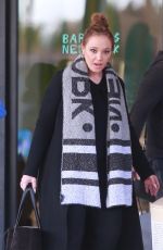 LEAH REMINI Shopping at Barneys New York in Beverly HIlls 12/23/2017