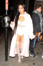 LEIGH-ANNE PINNOCK at Jade Thirlwall Birthday Party in London 12/17/2017
