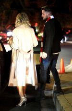 LEONA LEWIS at a Holiday Party in Beverly Hills 12/10/2017