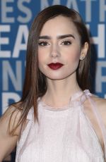 LILY COLLINS at 6th Annual Breakthrough Prize Ceremony in Mountain View 12/03/2017