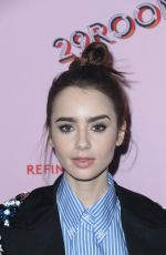 LILY COLLINS at Refinery29 29Rooms Los Angeles: Turn It Into Art Opening Party 12/06/2017