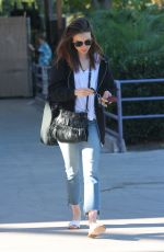 LILY COLLINS Out in West Hollywood 12/13/2017
