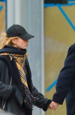 LILY JAMES and Matt Smith Out in New York 12/03/2017