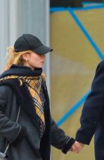 LILY JAMES and Matt Smith Out in New York 12/03/2017