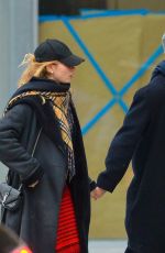 LILY JAMES and Matt Smith Out in New York 12/03/2017