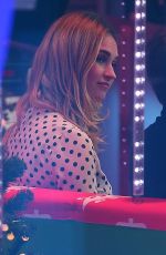 LILY JAMES Arrives at The One Show in London 12/12/2017