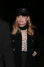LILY JAMES Arrives at The One Show in London 12/12/2017