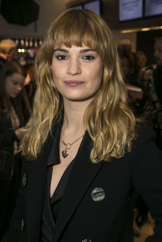 LILY JAMES at Matthew Bourne
