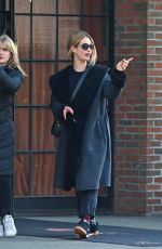 LILY JAMES Out and About in New York 12/04/2017
