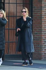 LILY JAMES Out and About in New York 12/04/2017