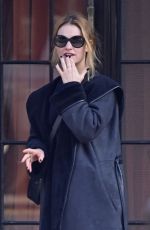 LILY JAMES Out and About in New York 12/04/2017