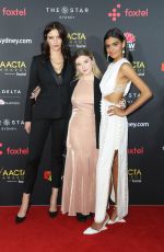 LILY SULLIVAN, RUBY REES and MADELAINE MADDEN at 2017 AACTA Awards in Sydney 12/06/2017