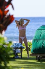 LINDSAY ARNOLD in Bikini on the Beach in Hawaii 12/03/2017