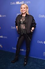 LINDSAY LOHAN at Daily Mail Holiday Party in New York 12/06/2017