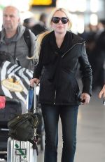 LINDSAY LOHAN at JFK Airport in New York 12/04/2017