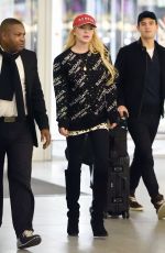LINDSAY LOHAN at JFK Airport in New York 12/19/2017