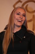 LINDSEY VONN at Alpine Skiing Fis World Cup Press Conference in Lake Louise 11/30/2017