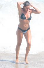 LISA CLARK in Bikini at a Beach in Tamarama 12/27/2017