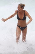 LISA CLARK in Swimsuit at a Beach in Sydney 12/07/2017